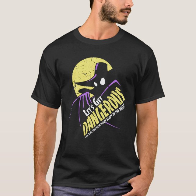 Camiseta Personalizado Vamos a ponernos peligroso Noir (Anverso)