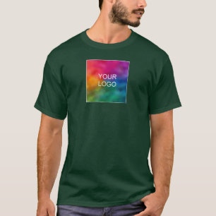 Camiseta Personalizado Verde Forestal Profundo Personalizad