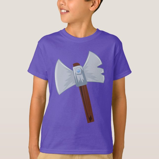 Camiseta Personalizado Viking Ax (Anverso)