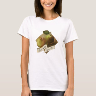 Camiseta Personalizado Vintage Apples Retro Fruit Old Schoo