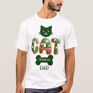 Camiseta Personalizado Vintage Irlandés St Patricks Day Cat