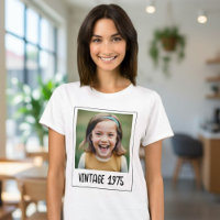 Personalizado Vintage Milestone Birday Photo Keeps
