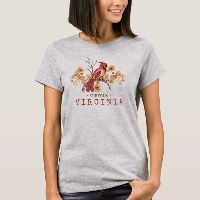 Camiseta Personalizado Virginia Cardinal  (Anverso)