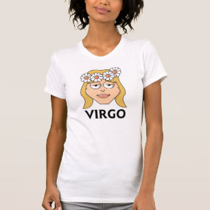 Camiseta Personalizado Virgo Virgin