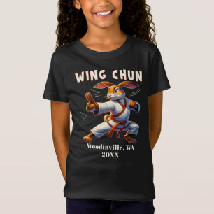 Camiseta Personalizado Wing Chun Marcial Artes Lugar Fecha 