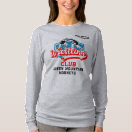 Camiseta Personalizado Wrestling Team Club Nombre de la esc