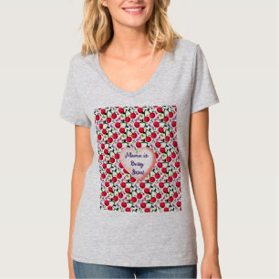 Camiseta Personalizado y hecho a medida Mariposa Cereza Lin