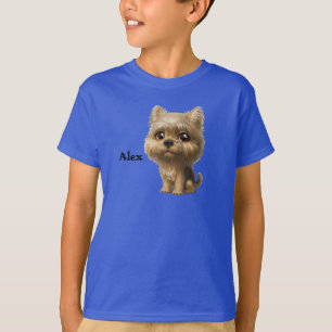 Camiseta Personalizado Yorkie Pup