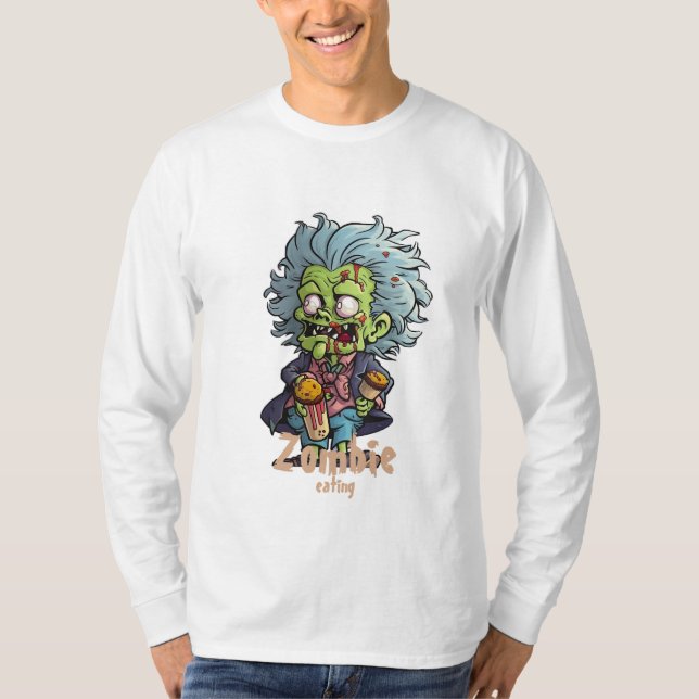 Camiseta personalizado Zombie (Anverso)