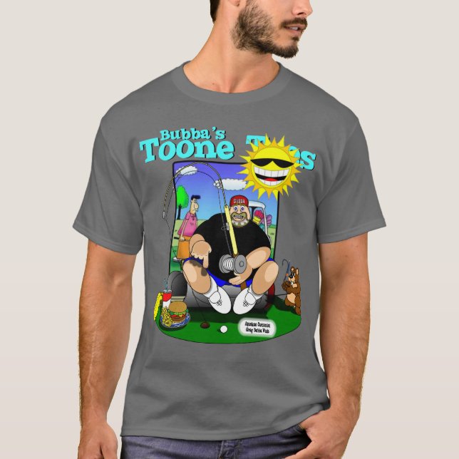 CAMISETA PERSONALIZADOS / BUBBA'S TOONE TEES / GOLF (Anverso)