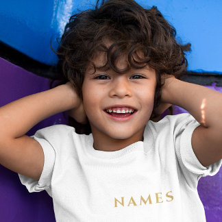 Camiseta Personalizados con Apellido o Apodo en Ellos