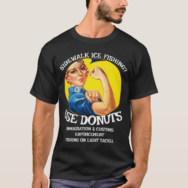 Camiseta Personalizados DE INMIGRACIÓN PESQUERA DE HIELO DO (Anverso)