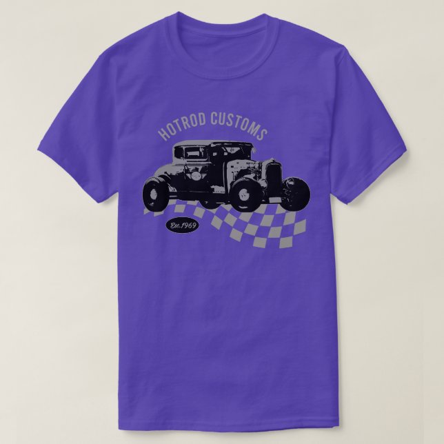 Camiseta Personalizados Hotrod (Diseño del anverso)