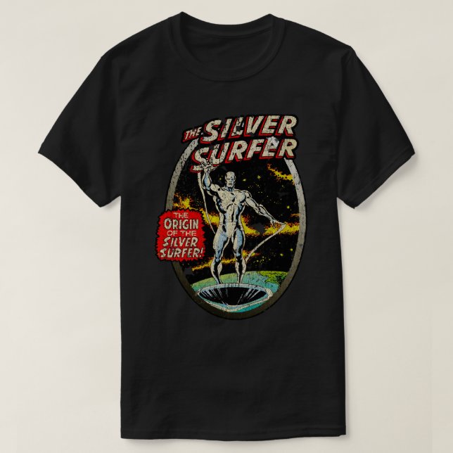 Camiseta Personalizados Silver Surf 1978 Vintage (Diseño del anverso)