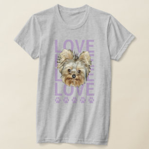 Camiseta ¡Personalízalo! Fotos de Mascotas Love Love Paws