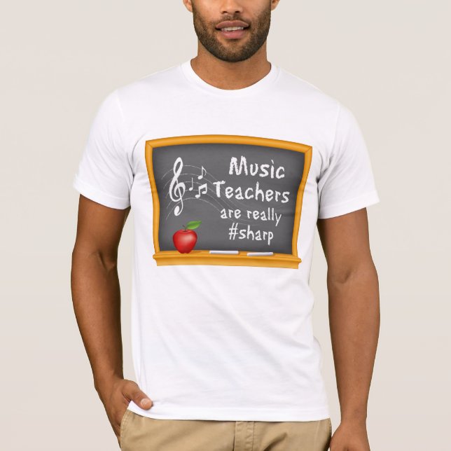 Camiseta Personalizar a sus profesores de música (Anverso)