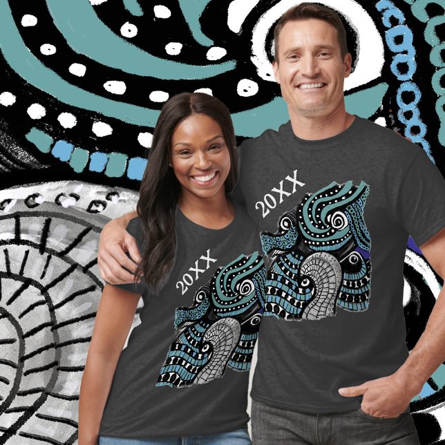 Camiseta Personalizar arte gráfico abstracto Imprimir camis (Subido por el creador)