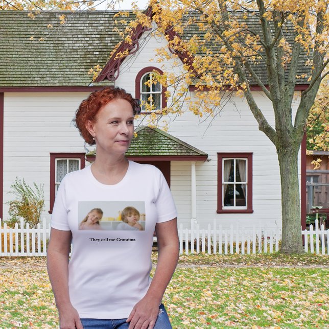 Camiseta Personalizar de abuelos Día de la abuela (Subido por el creador)