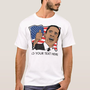 Camiseta Personalizar de Barack Obama