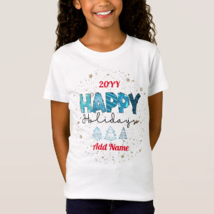 Camiseta Personalizar de Felices Fiestas