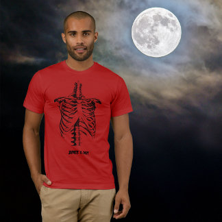 Camiseta Personalizar de Halloween divertido de la Jaula de