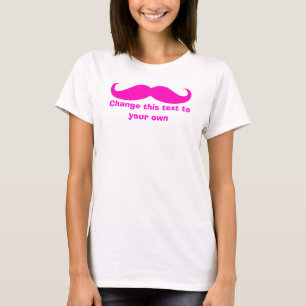 Camiseta Personalizar del bigote él