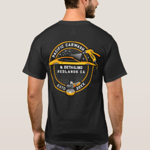 Camiseta Personalizar Detallador de Lavado de Autos Solo Pa