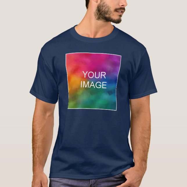Camiseta Personalizar doble cara Añadir el logotipo de imag (Anverso)