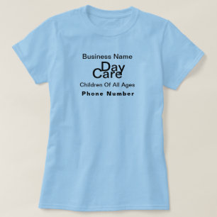 Camiseta Personalizar el cielo de cuidado de día azul