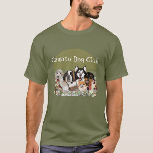 Camiseta Personalizar el club de paquetes de perros de text