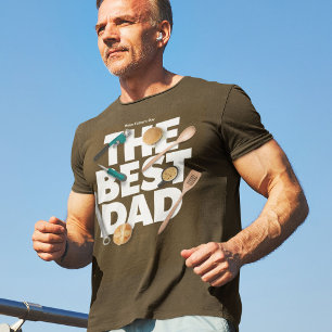 Camiseta Personalizar el feliz día del padre El mejor pap
