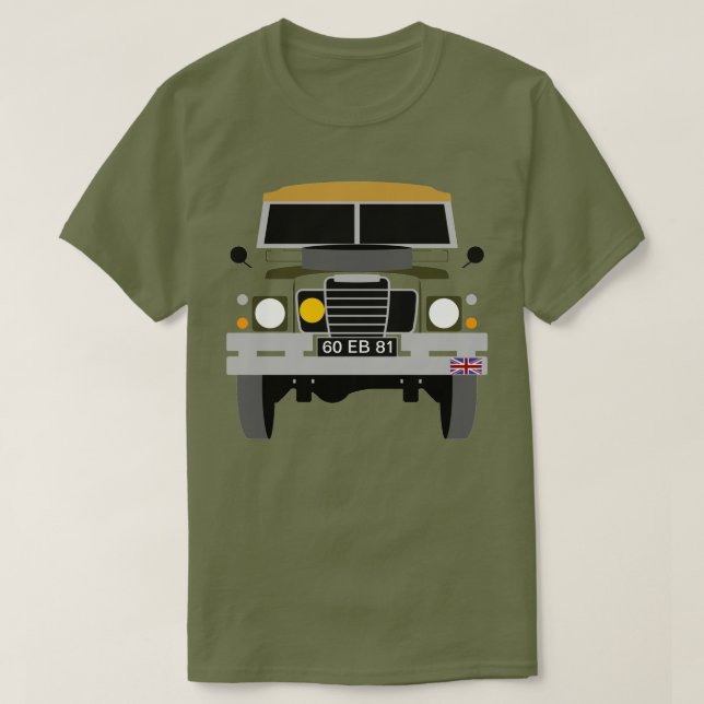 CAMISETA PERSONALIZAR EL VETERANO DEL EJÉRCITO BRITÁNICO EN (Diseño del anverso)