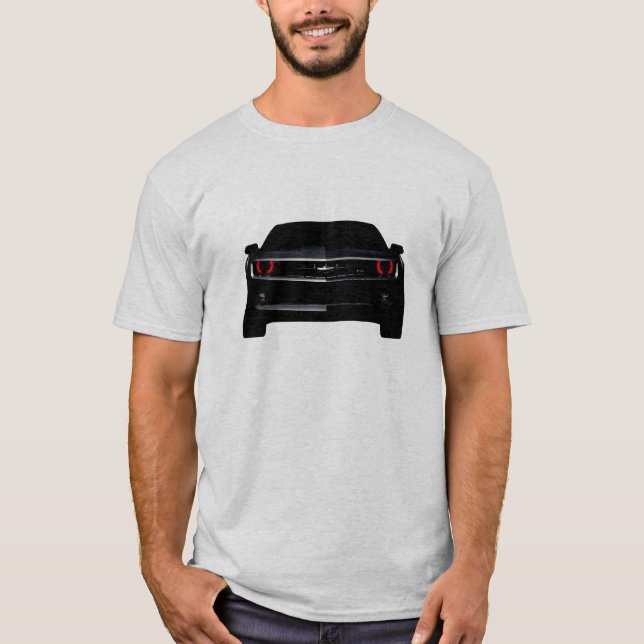 Camiseta Personalizar Guay negro Chevy Camaro (Anverso)