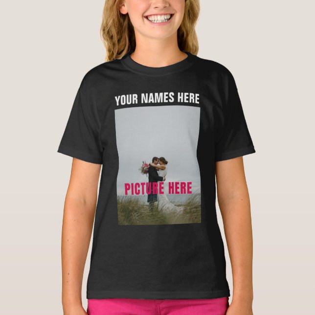 Camiseta Personalizar imagen de foto personalizada (Anverso)