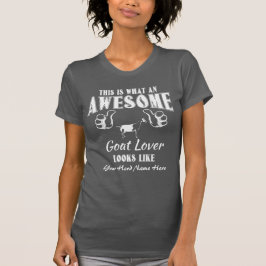 Camiseta PERSONALIZAR Impresionante Goat Lover Alpine Goat