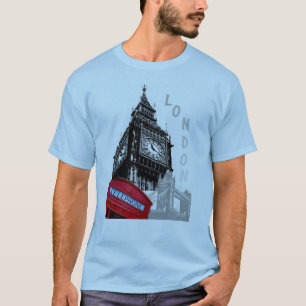 Camiseta Personalizar Londres Big Ben Clock Tower Westminst