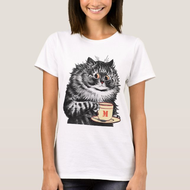 Camiseta Personalizar Mug Initial, Louis Wain (Anverso)