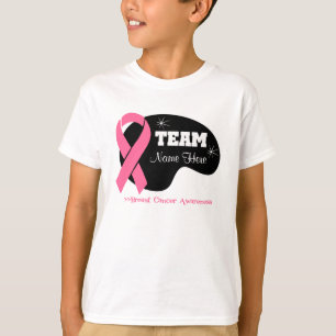 Camiseta Personalizar nombre de equipo: cáncer de mama