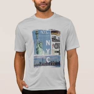 Camiseta Personalizar Nueva York Manhattan Nyc Liberty