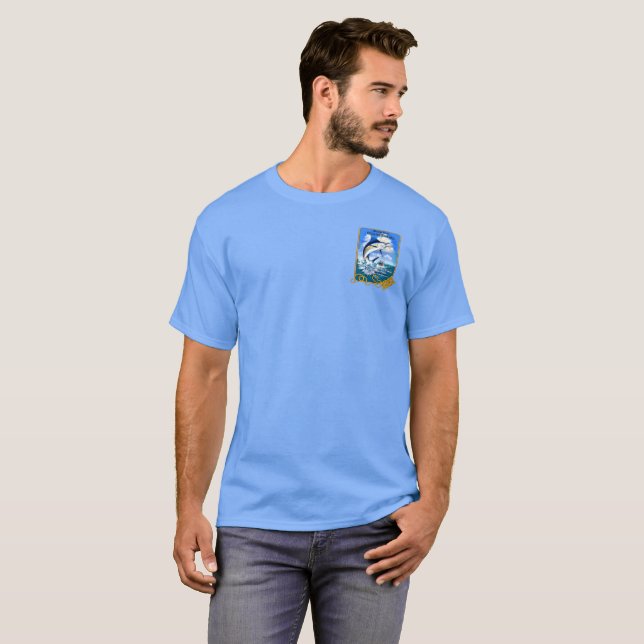 Camiseta Personalizar Ocean Sports Fishing Charter Busine (Anverso completo)