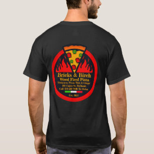 Camiseta Personalizar personal de promoción de restaurante 