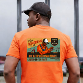 Camiseta Personalizar promocional de hombre habilidoso afro