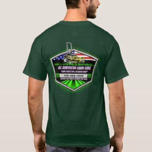 Camiseta Personalizar Servicio de Cuidado de Césped Patriót