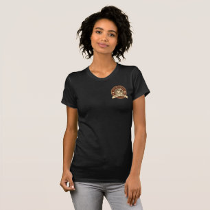 Camiseta Personalizar tienda de café rústica genérica del f