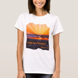 Camiseta Personalizar una luz ha amanecido