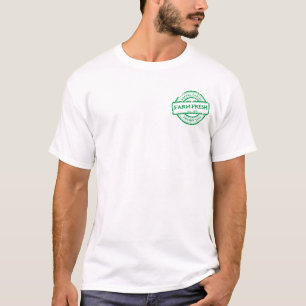 Camiseta Personalizar Verduras De Granja Genéricas Huevos P
