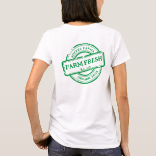 Camiseta Personalizar Verduras De Granja Genéricas Huevos P