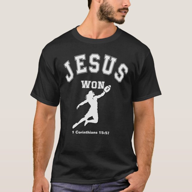 Camiseta Personalize Jesus ganó el estado de Ohio (Anverso)