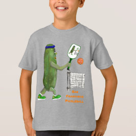 Camiseta Personalize Text Funny Pickle Player