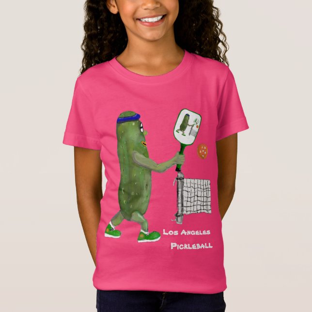 Camiseta Personalize Text Funny Pickle Player (Anverso)